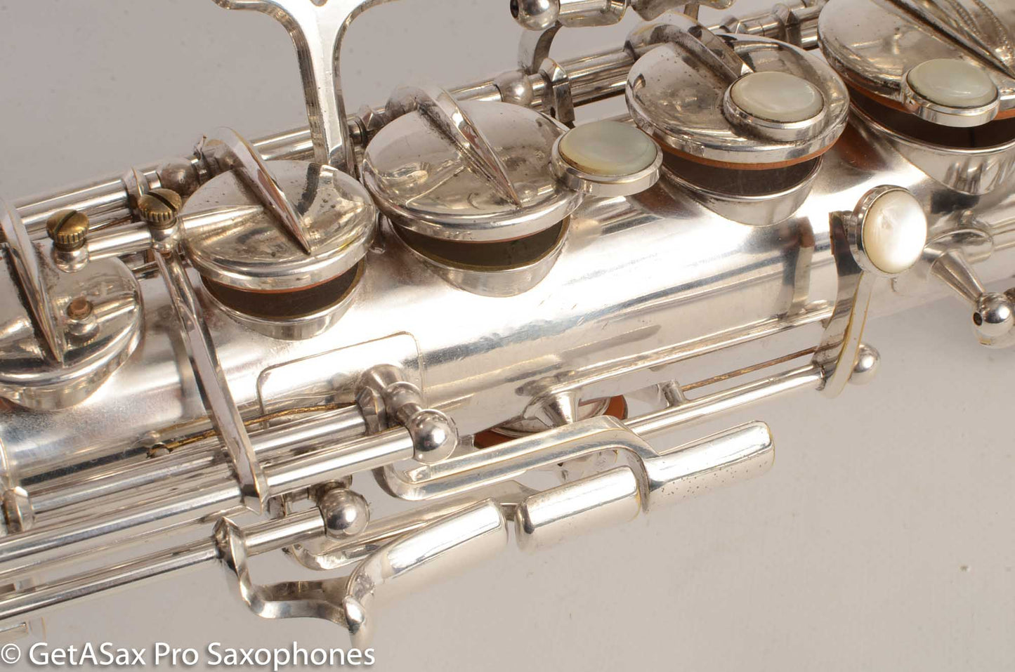 SML Rev D (=Gold Medal 1) Alto Saxophone Original Silver Plate Overhauled! 11584