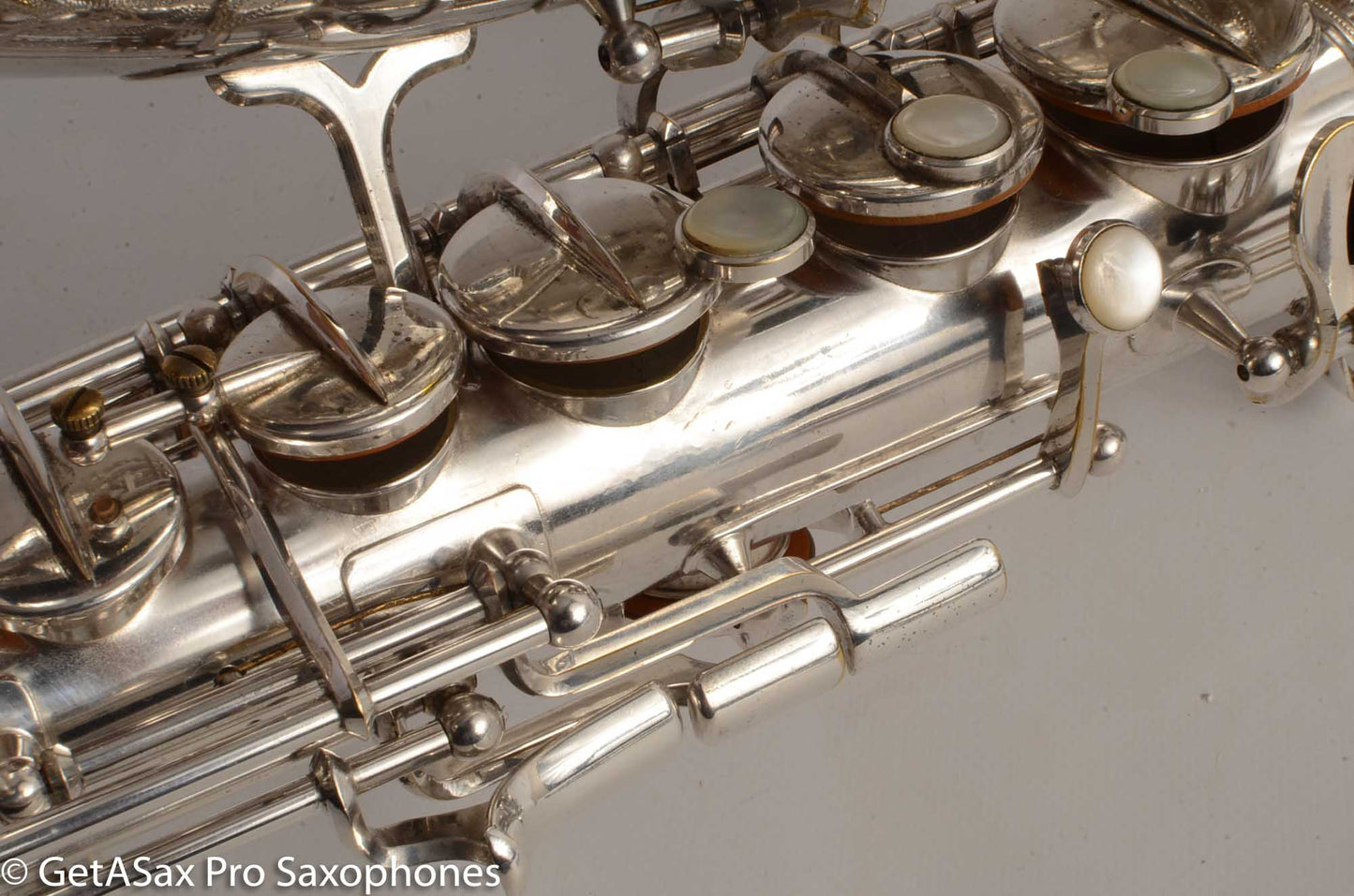 SML Rev D (=Gold Medal 1) Alto Saxophone Original Silver Plate Overhauled! 11584