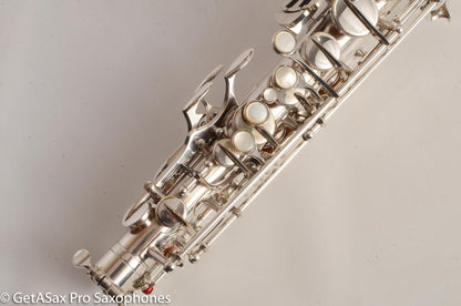 SML Rev D (=Gold Medal 1) Alto Saxophone Original Silver Plate Overhauled! 11584