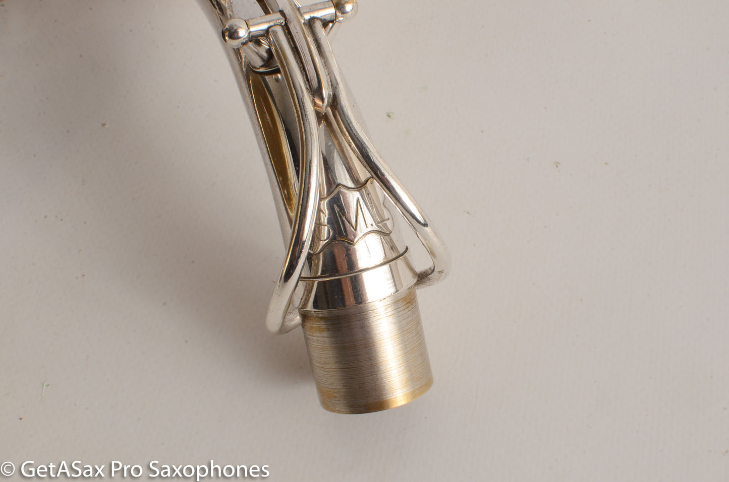 SML Rev D (=Gold Medal 1) Alto Saxophone Original Silver Plate Overhauled! 11584