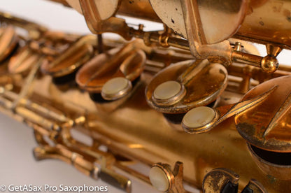SML Rev D / Gold Medal 1 Orig. Permagold Plate Tenor Saxophone 11657