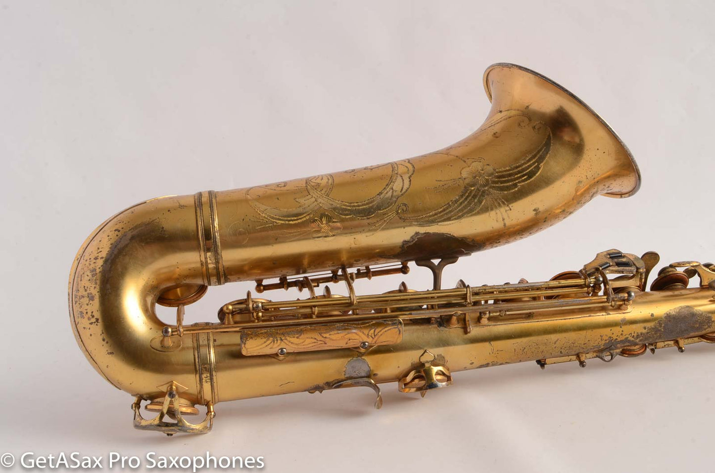 SML Rev D / Gold Medal 1 Orig. Permagold Plate Tenor Saxophone 11657