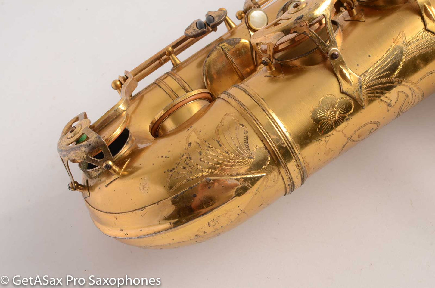 SML Rev D / Gold Medal 1 Orig. Permagold Plate Tenor Saxophone 11657