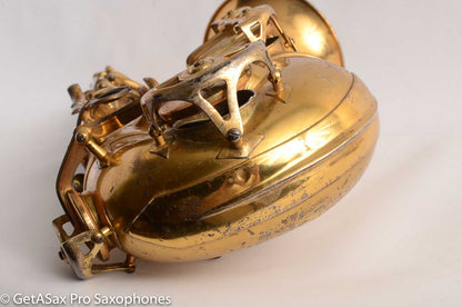 SML Rev D / Gold Medal 1 Orig. Permagold Plate Tenor Saxophone 11657