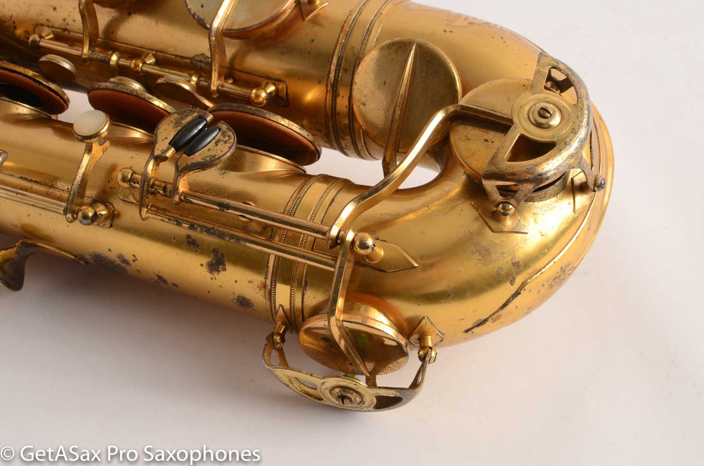 SML Rev D / Gold Medal 1 Orig. Permagold Plate Tenor Saxophone 11657