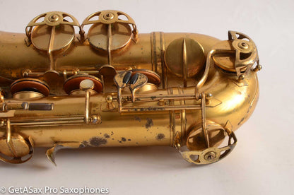 SML Rev D / Gold Medal 1 Orig. Permagold Plate Tenor Saxophone 11657