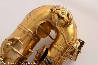 SML Rev D / Gold Medal 1 Orig. Permagold Plate Tenor Saxophone 11657