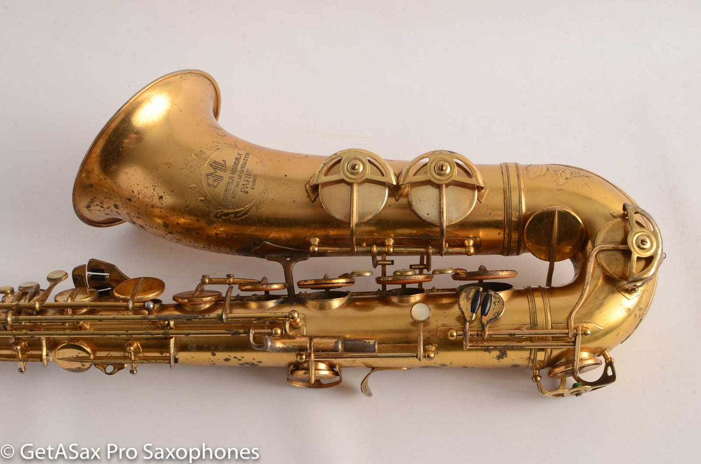 SML Rev D / Gold Medal 1 Orig. Permagold Plate Tenor Saxophone 11657