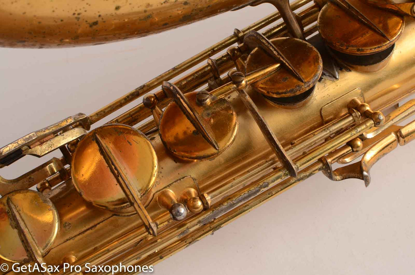 SML Rev D / Gold Medal 1 Orig. Permagold Plate Tenor Saxophone 11657