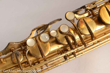 SML Rev D / Gold Medal 1 Orig. Permagold Plate Tenor Saxophone 11657