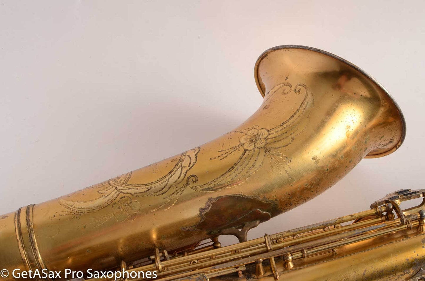 SML Rev D / Gold Medal 1 Orig. Permagold Plate Tenor Saxophone 11657