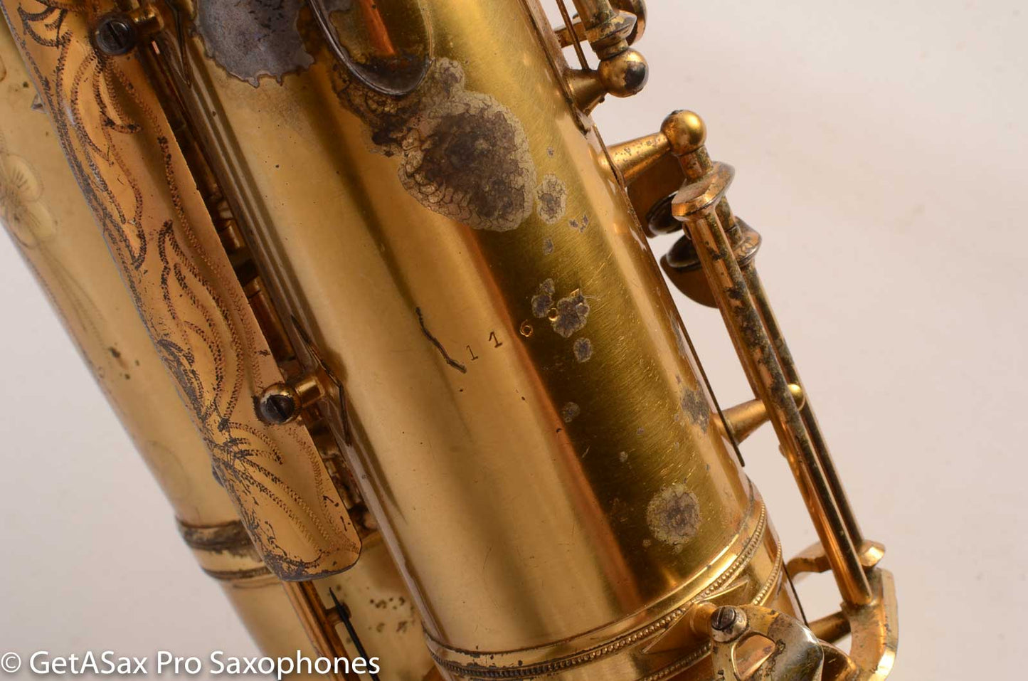 SML Rev D / Gold Medal 1 Orig. Permagold Plate Tenor Saxophone 11657