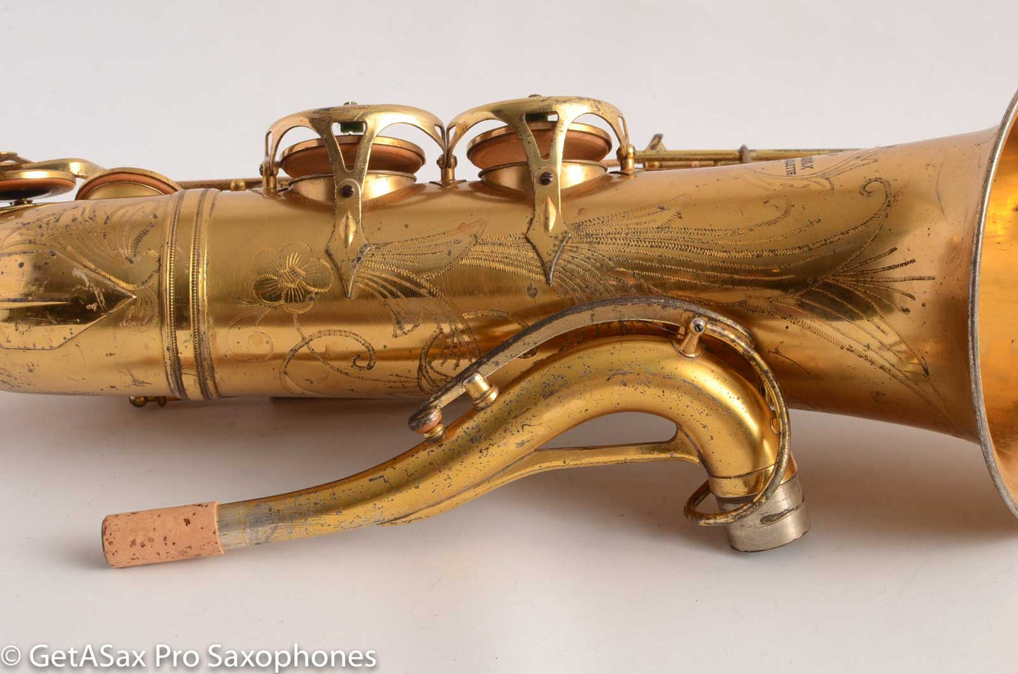 SML Rev D / Gold Medal 1 Orig. Permagold Plate Tenor Saxophone 11657