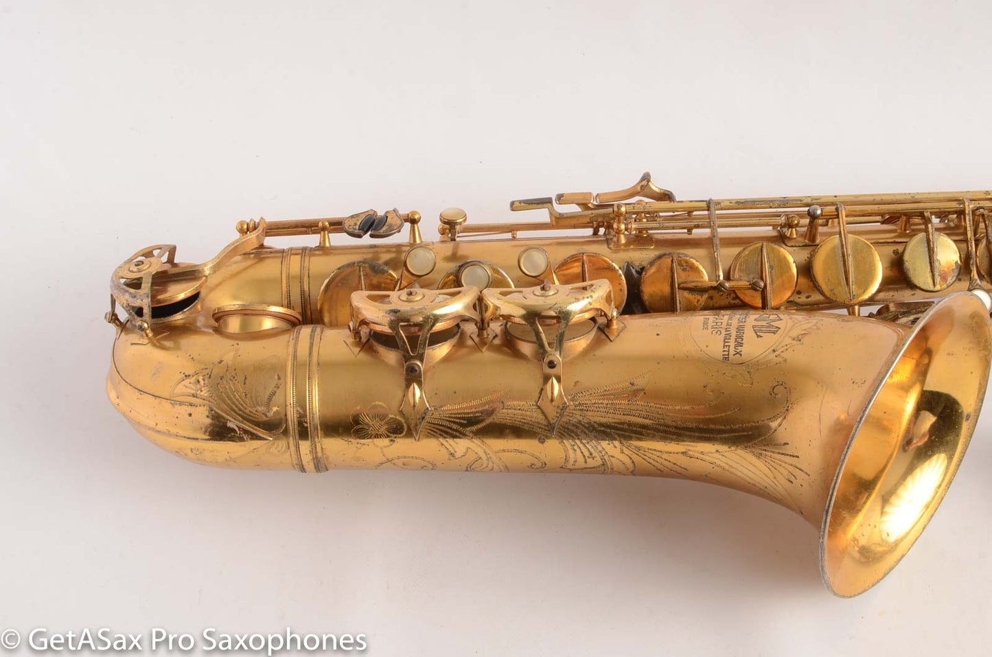 SML Rev D / Gold Medal 1 Orig. Permagold Plate Tenor Saxophone 11657