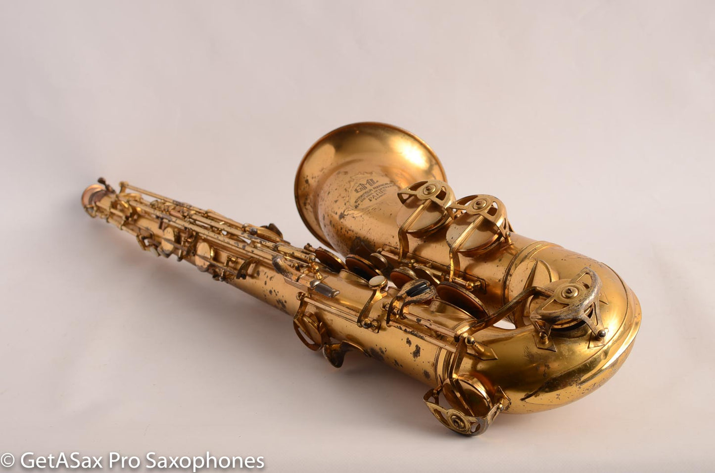 SML Rev D / Gold Medal 1 Orig. Permagold Plate Tenor Saxophone 11657