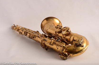 SML Rev D / Gold Medal 1 Orig. Permagold Plate Tenor Saxophone 11657