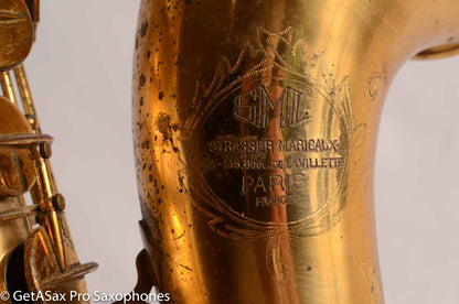 SML Rev D / Gold Medal 1 Orig. Permagold Plate Tenor Saxophone 11657