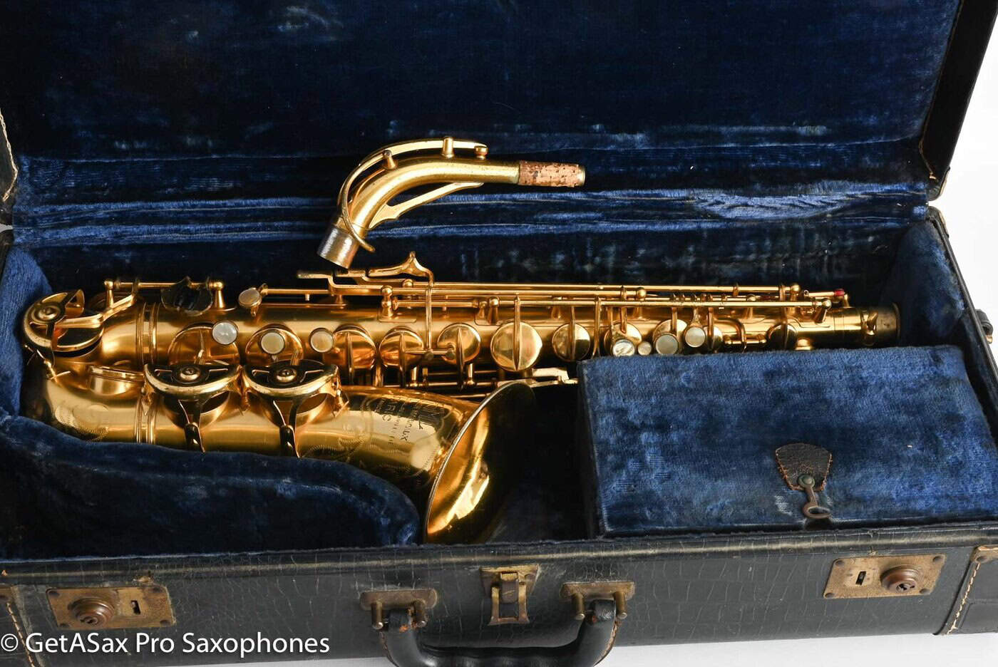 SML Rev D Alto Saxophone Original Permagold Plate Amazing! 10870