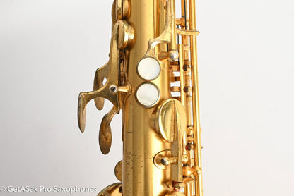 SML Rev D Alto Saxophone Original Permagold Plate Amazing! 10870