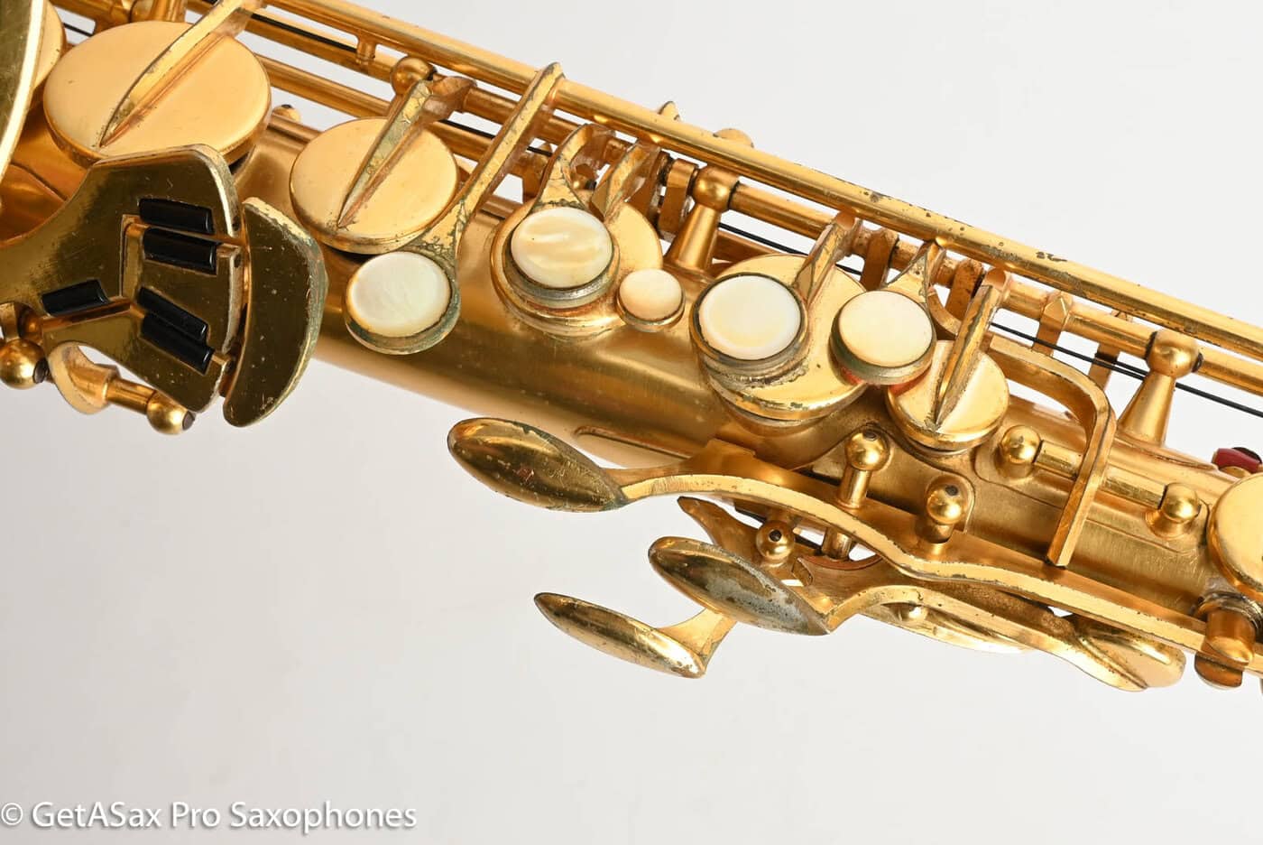 SML Rev D Alto Saxophone Original Permagold Plate Amazing! 10870