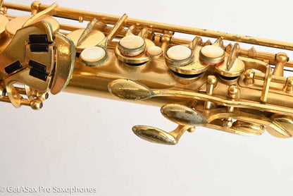 SML Rev D Alto Saxophone Original Permagold Plate Amazing! 10870