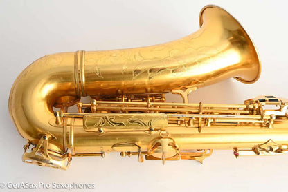 SML Rev D Alto Saxophone Original Permagold Plate Amazing! 10870