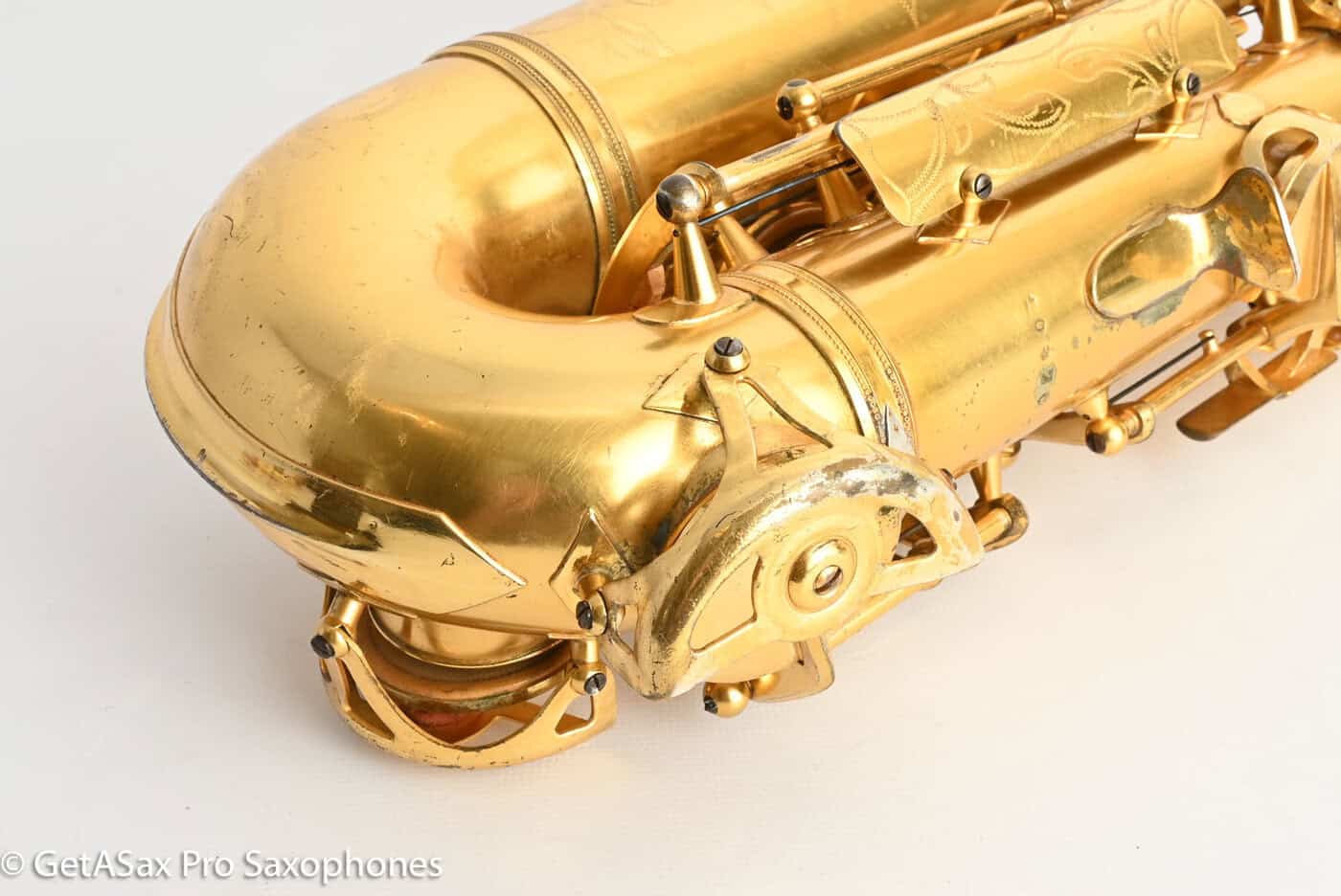 SML Rev D Alto Saxophone Original Permagold Plate Amazing! 10870