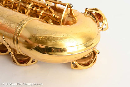 SML Rev D Alto Saxophone Original Permagold Plate Amazing! 10870