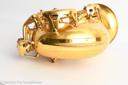 SML Rev D Alto Saxophone Original Permagold Plate Amazing! 10870