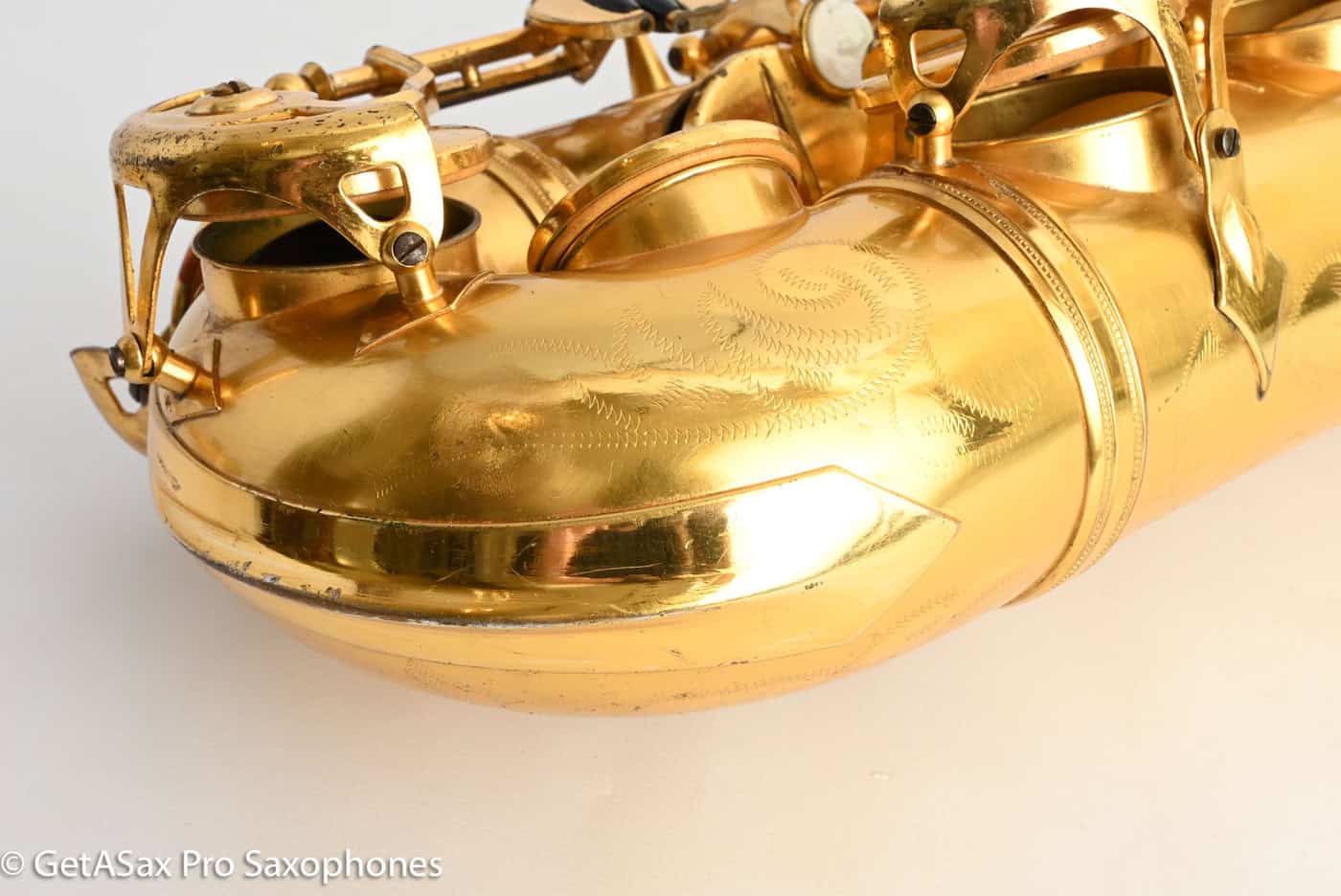 SML Rev D Alto Saxophone Original Permagold Plate Amazing! 10870