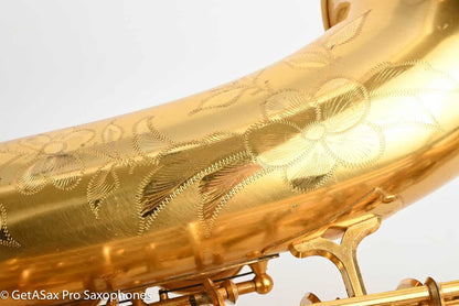 SML Rev D Alto Saxophone Original Permagold Plate Amazing! 10870