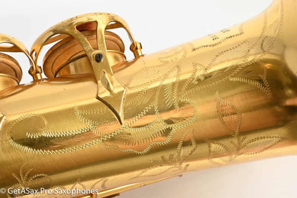 SML Rev D Alto Saxophone Original Permagold Plate Amazing! 10870