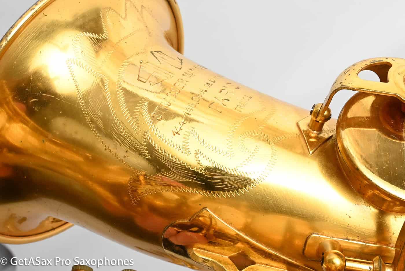 SML Rev D Alto Saxophone Original Permagold Plate Amazing! 10870