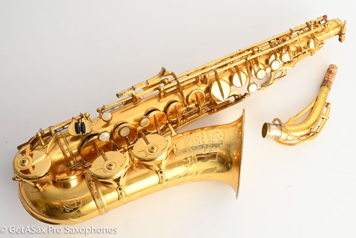 SML Rev D Alto Saxophone Original Permagold Plate Amazing! 10870