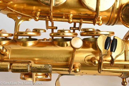 SML Rev D Alto Saxophone Original Permagold Plate Amazing! 10870