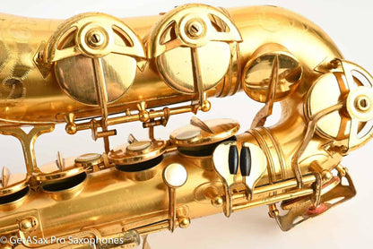 SML Rev D Alto Saxophone Original Permagold Plate Amazing! 10870