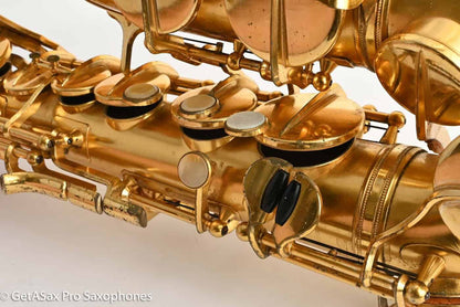 SML Rev D Alto Saxophone Original Permagold Plate Amazing! 10870