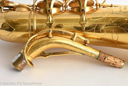 SML Rev D Alto Saxophone Original Permagold Plate Amazing! 10870