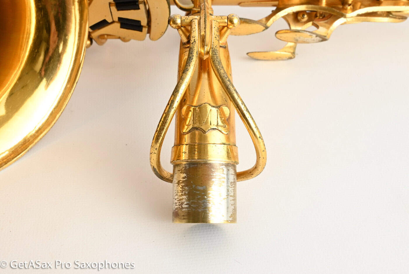 SML Rev D Alto Saxophone Original Permagold Plate Amazing! 10870