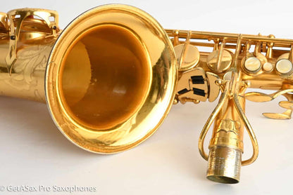 SML Rev D Alto Saxophone Original Permagold Plate Amazing! 10870