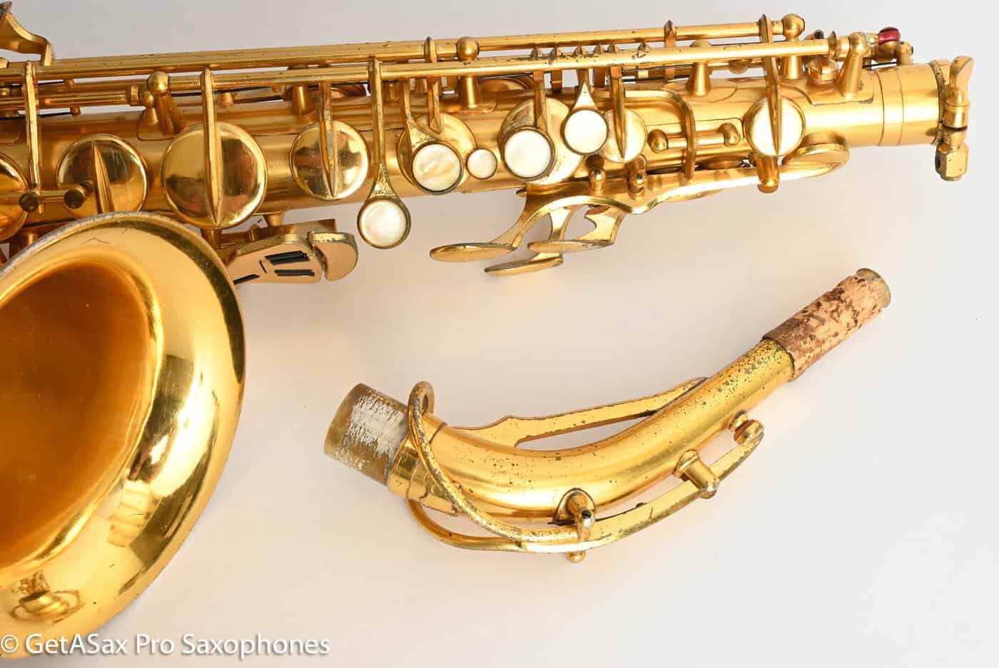 SML Rev D Alto Saxophone Original Permagold Plate Amazing! 10870