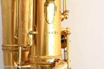 SML Rev D Alto Saxophone Original Permagold Plate Amazing! 10870