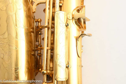 SML Rev D Alto Saxophone Original Permagold Plate Amazing! 10870