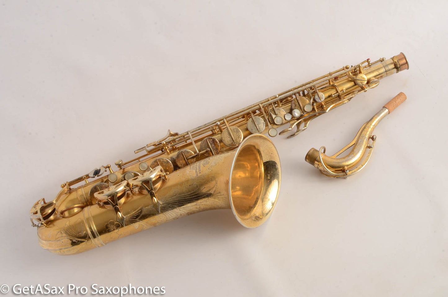 SML Rev D (=Gold Medal 1) Tenor Saxophone Permagold Overhauled