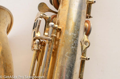 SML Rev D (=Gold Medal 1) Tenor Saxophone Permagold Overhauled