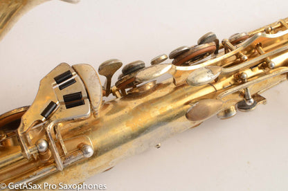 SML Rev D (=Gold Medal 1) Tenor Saxophone Permagold Overhauled