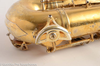 SML Rev D (=Gold Medal 1) Tenor Saxophone Permagold Overhauled