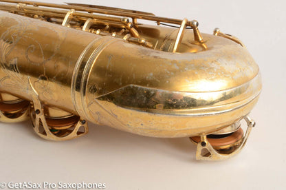 SML Rev D (=Gold Medal 1) Tenor Saxophone Permagold Overhauled