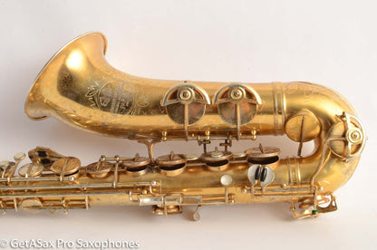 SML Rev D (=Gold Medal 1) Tenor Saxophone Permagold Overhauled