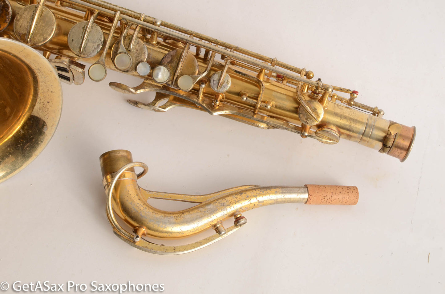 SML Rev D (=Gold Medal 1) Tenor Saxophone Permagold Overhauled